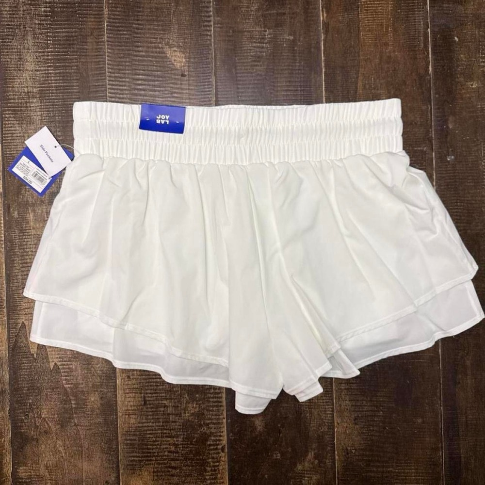 JoyLab Women's Mid-Rise Double Layer Run Shorts with Built in Under Shorts - Picture 5 of 8